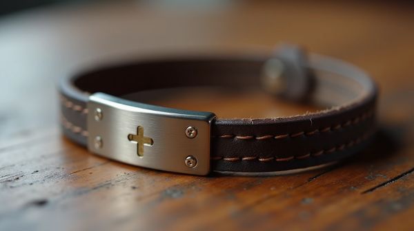 Le bracelet chrétien, un accessoire masculin qui dure