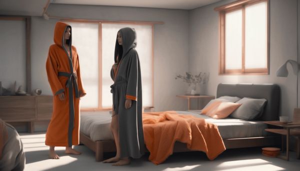 Vêtements de nuit Naruto pour adultes au style ninja