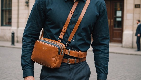 Sacoche banane : l'élégance pratique pour tous les gentlemen